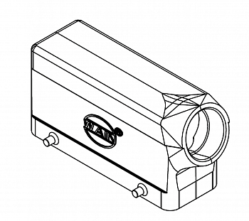 Корпус соединителя - кабельная часть H24B-SE-4B/S-M32 1110245301510