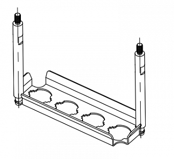 Рамка HF24B-004A/EC-F 1310240001501
