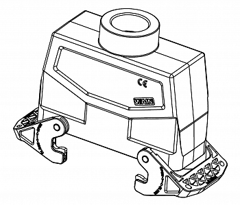 Корпус соединителя - кабельная часть W24B-TEH-2L/PSE-PG29 WS 1111244485007