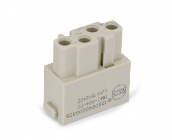 Вставка-розетка HMC-004-FC 1290040200505