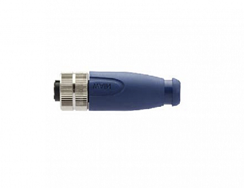 Цилиндрический соединитель-розетка M12-F05A-T-R120 1630054024512