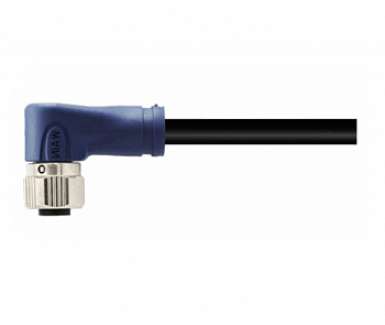 Цилиндрический соединитель-розетка с кабелем M12-F03S-S-1.5-PUR 1630035204500