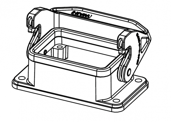 КОРПУС СОЕДИНИТЕЛЯ - БЛОЧНАЯ ЧАСТЬ H6B-BK-1LPSE 1110063281002