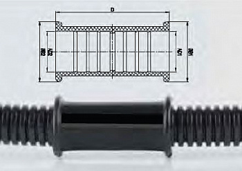 Муфта AD28.5, арт. WQK-AD28.5/34.5G