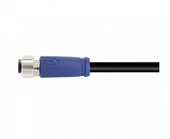 Цилиндрический соединитель-розетка с кабелем M12-F04S-T-1.5-PVC 1630044204501