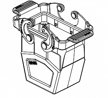 Корпус соединителя - кабель-кабель W10B-CCTH-2L/SC-M40 1111107415006