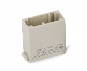 Вставка-вилка HMC-004-MC 1290040100505