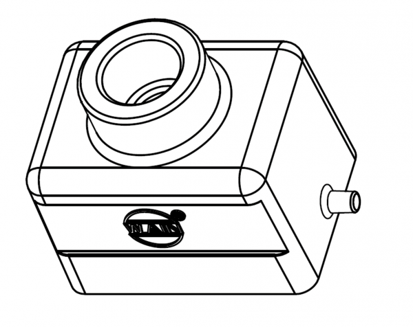 КОРПУС СОЕДИНИТЕЛЯ - КАБЕЛЬНАЯ ЧАСТЬ H6B-TE-2BS-M20 1110064151001