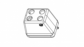 Корпус соединителя - кабельная часть H48B-MTE-2B-4M25 1120484101010
