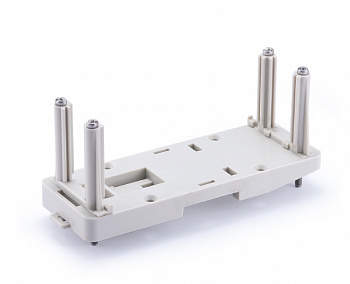 Кронштейн для крепления блочной части проходного корпуса на DIN-рейке CC16B-BK 1980020080007