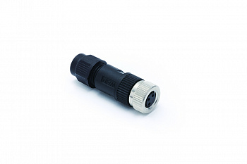 Цилиндрический соединитель-розетка M8-FST04-T-D5 1620044233001