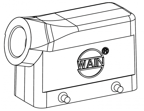 КОРПУС СОЕДИНИТЕЛЯ - КАБЕЛЬНАЯ ЧАСТЬ H16B-SE-4BS-M25 1110165351003