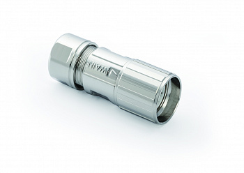 Цилиндрический соединитель-вилка M17-MC04-T-D9.5-SH 1650044102500