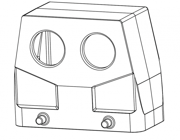 КОРПУС СОЕДИНИТЕЛЯ - КАБЕЛЬНАЯ ЧАСТЬ W16B-FEH-4B-2M25 1111169305524