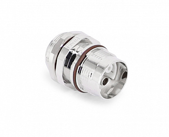 Цилиндрический соединитель-розетка M17-FC04-BK-M17 1650043201502