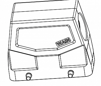 Корпус соединителя - кабельная часть W16B-SEH-4B/S-M40 1111165355001