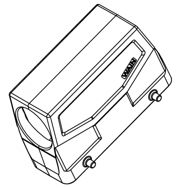 КОРПУС СОЕДИНИТЕЛЯ - КАБЕЛЬНАЯ ЧАСТЬ W24B-SEH-4BS-M40 1111240355001