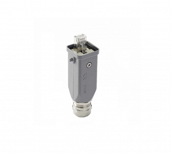 Вилка RJ45 в корпусе, кабельная часть H3A-TE/S-2B-PG11-RJ45/M-cat.6a 1210000990500