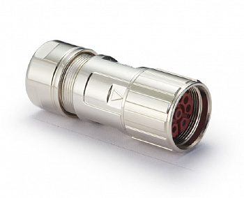 Цилиндрический ссоединитель-розетка M23-FC01-T-D17-SH 1660014202500