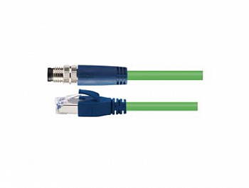 Цилиндрический соединитель-вилка/RJ45 (каб.сборка) M8-M04-T/RJ45-1.5-PUR-EtherCat 1620044014054